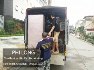 Phi Long chuyển nhà trọn gói hàng đầu tại phố Bùi Văn Đoàn
