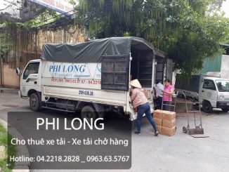 Phi long dịch vụ chuyển nhà, cho thuê xe tải uy tín tại đường Tân Triều