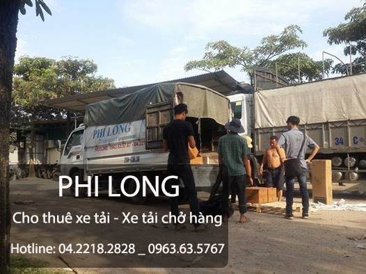 Phi Long dịch vụ cho thuê xe tải chở hàng tại phố Yên Phúc
