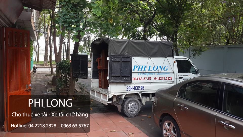Cho thuê xe tải giá rẻ tại phố Yên Bình