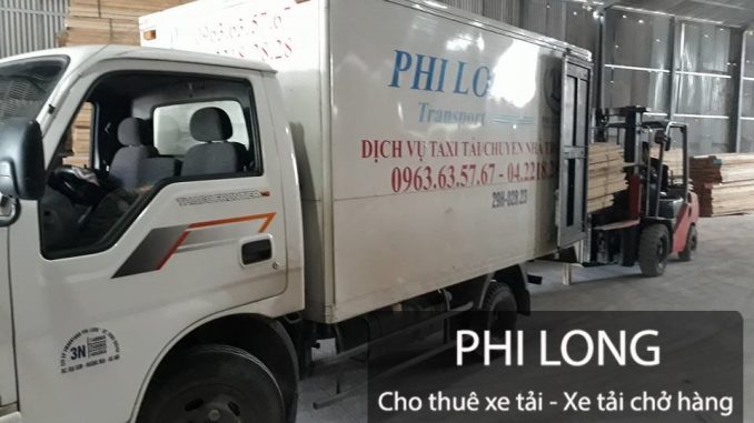 Phi Long cho thuê xe tải chuyển nhà trọn gói tại đường Chiến Thắng