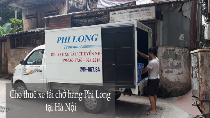 Cho thuê xe tải giá rẻ tại phố Huỳnh Văn Nghệ