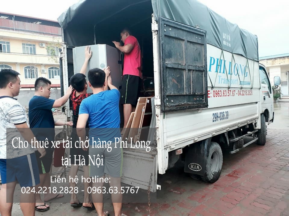 Cho thuê xe tải giá rẻ tại phố Đặng Vũ Hỷ- 0963.63.5767