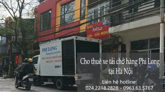 Dịch vụ cho thuê xe tải giá rẻ tại phố Ngô Văn Sở