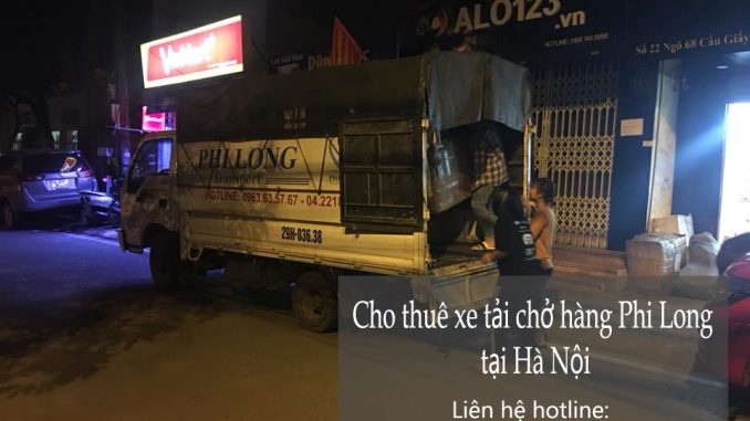 Cho thuê xe tải giá rẻ tại phố Tô Tịch