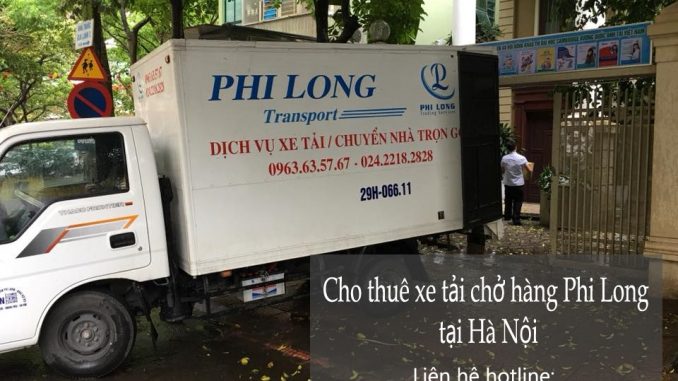 Xe tải chở hàng thuê giá rẻ tại phố Vũ Phạm Hàm