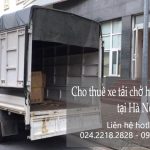 Cho thuê xe tải giá rẻ tại phố Thành Thái