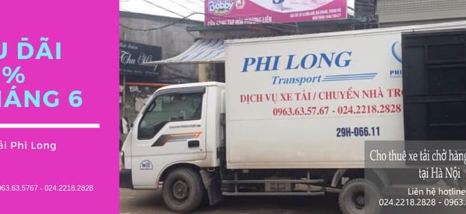 Dịch vụ thuê xe tải giá rẻ tại đường Gia Lương
