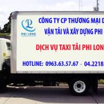 Cho thuê taxi tải Hà Nội tại phố Đàm Quang Trung