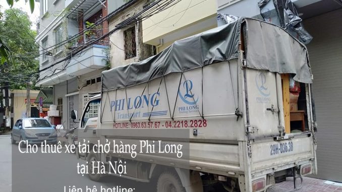 Dịch vụ thuê xe tải Phi Long tại phố Vĩnh Quỳnh
