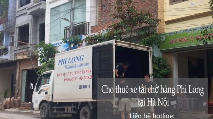 Thuê xe tải giá rẻ Phi Long tại phố Hoàng Thế Thiện