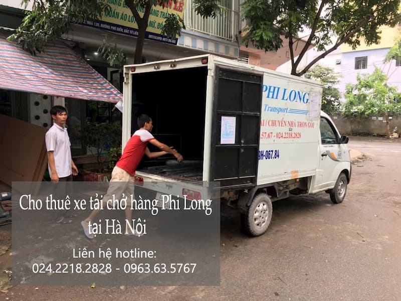 Thuê xe tải giá rẻ Phi Long tại phố Gia Biên
