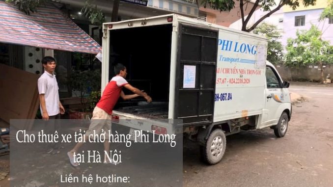Thuê xe tải giá rẻ Phi Long tại phố Đào Văn Tập