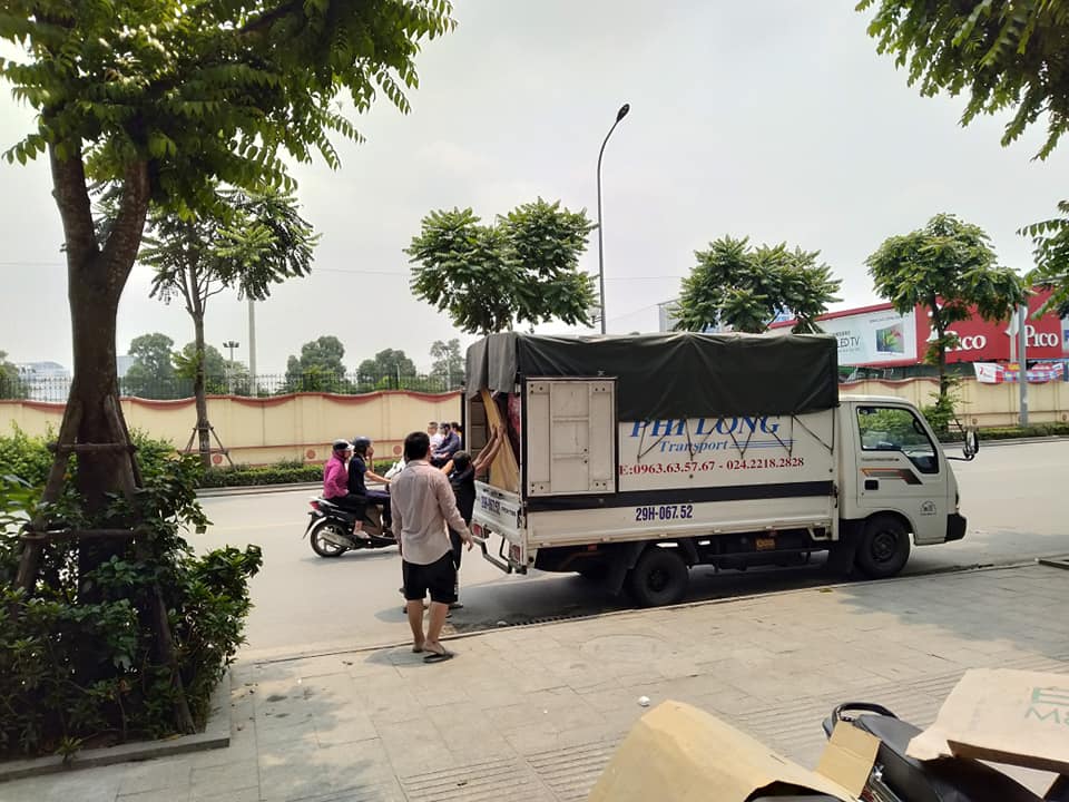 Hãng thuê xe tải giá rẻ Phi Long tại phố Bắc Hồng