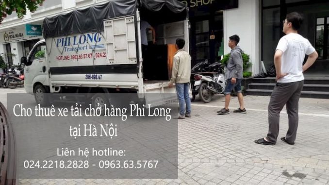 Phi Long chở hàng tết giá rẻ phố Kim Mã Thượng