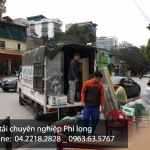 Dịch vụ cho thuê xe tải Phi Long tại đường Mễ Trì Hạ