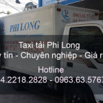 Dịch vụ thuê xe tải Phi Long tại đường Xuân Đỗ