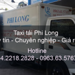 Dịch vụ thuê xe tải giá rẻ Phi Long tại đường Lĩnh Nam