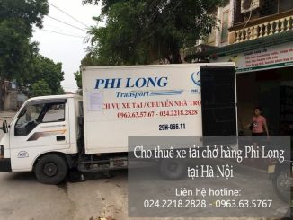 Thuê xe tải giá rẻ phố Ngũ Xã đi Thanh Hóa