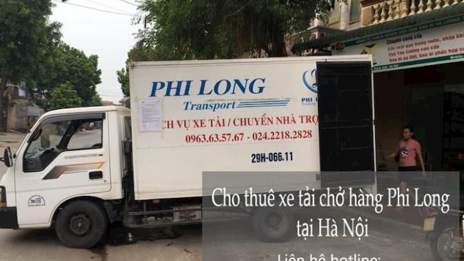 Thuê xe tải giá rẻ tại đường Trần Vỹ đi Phú Thọ