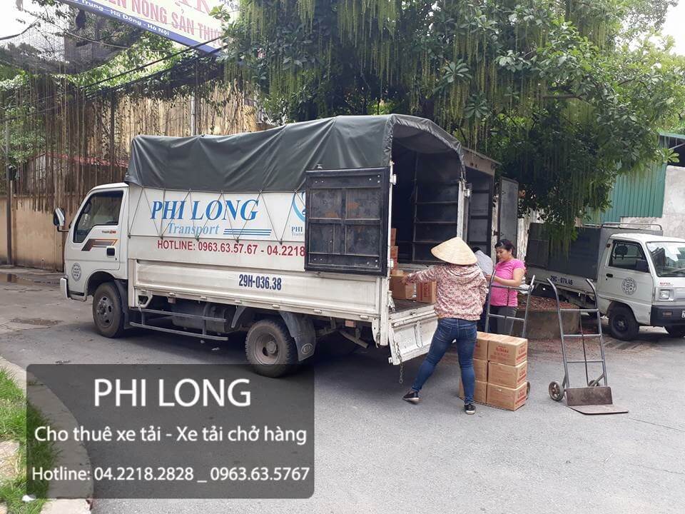 Thuê xe tải giá rẻ tại đường Nguyễn Khang đi Phú Thọ
