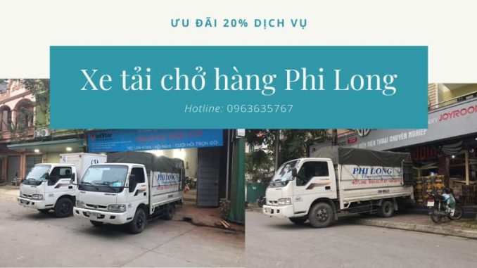 Thuê xe tải giá rẻ phố Nhổn đi Quảng Ninh