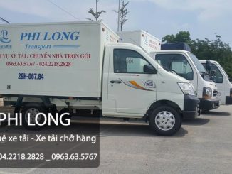 Thuê xe tải giá rẻ phố Đức Thắng đi Quảng Ninh