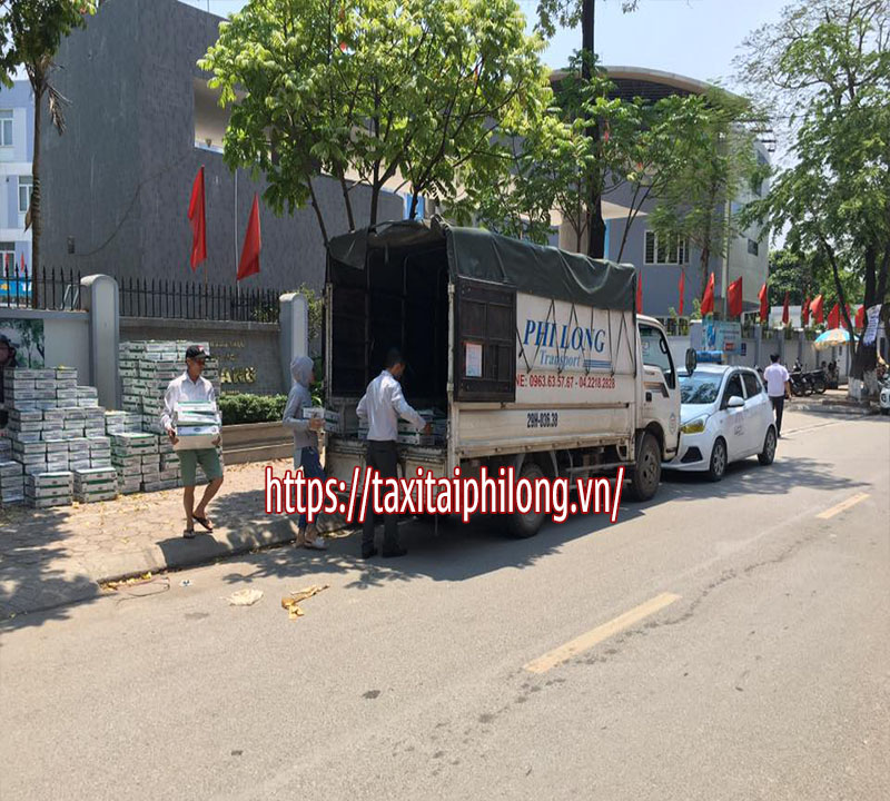 Cho thuê xe tải chất lượng Phi Long tại phố Đặng Thuỳ Trâm