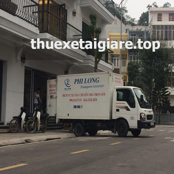 Thuê xe tải tại chung cư Hanhud